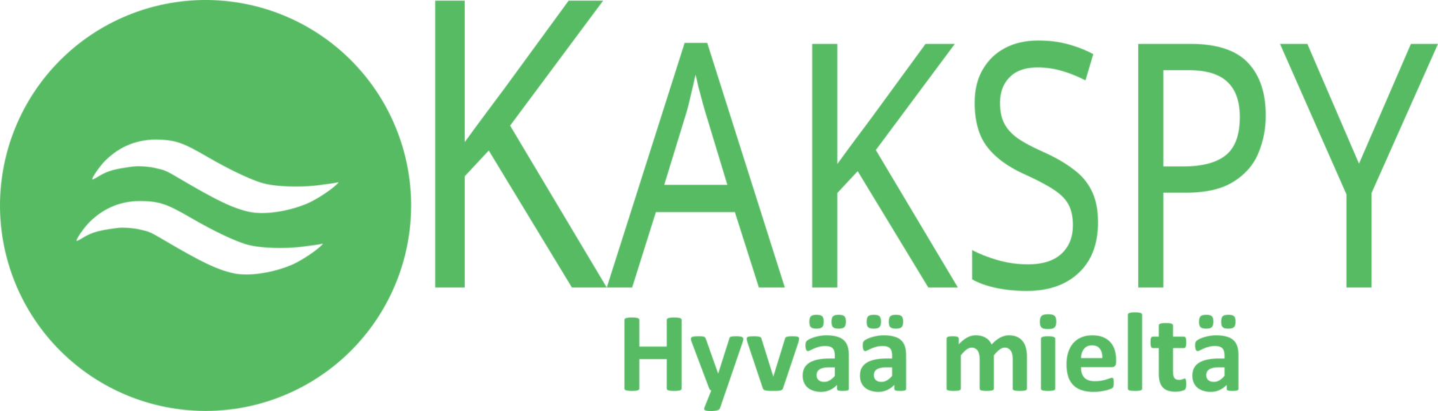Kakspy logo leveä